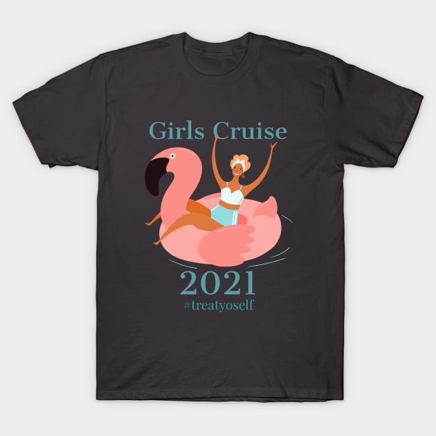 Girls Cruise T-Shirt by Nixart